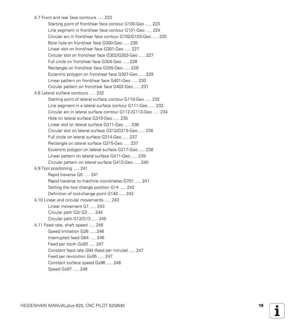 HEIDENHAIN SW 548328-05 DIN Programming User Manual | Page 19 / 598