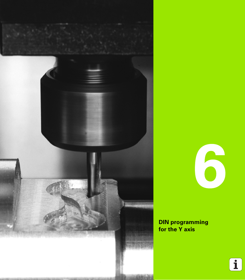 Din programming for the y axis, 6 din programming for the y axis, See "din | HEIDENHAIN SW 548328-05 DIN Programming User Manual | Page 477 / 598