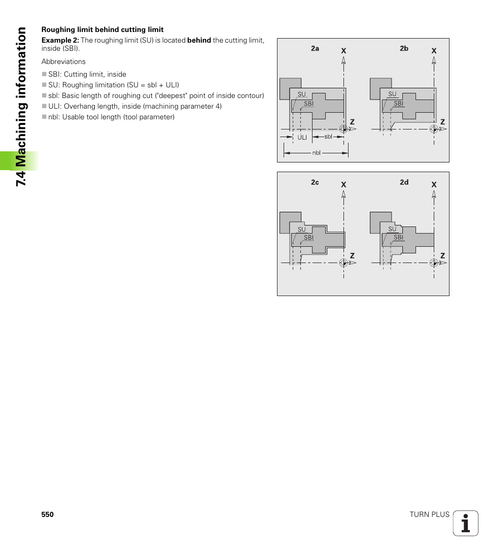 4 mac h ining inf o rm ation | HEIDENHAIN SW 548328-05 DIN Programming User Manual | Page 550 / 598
