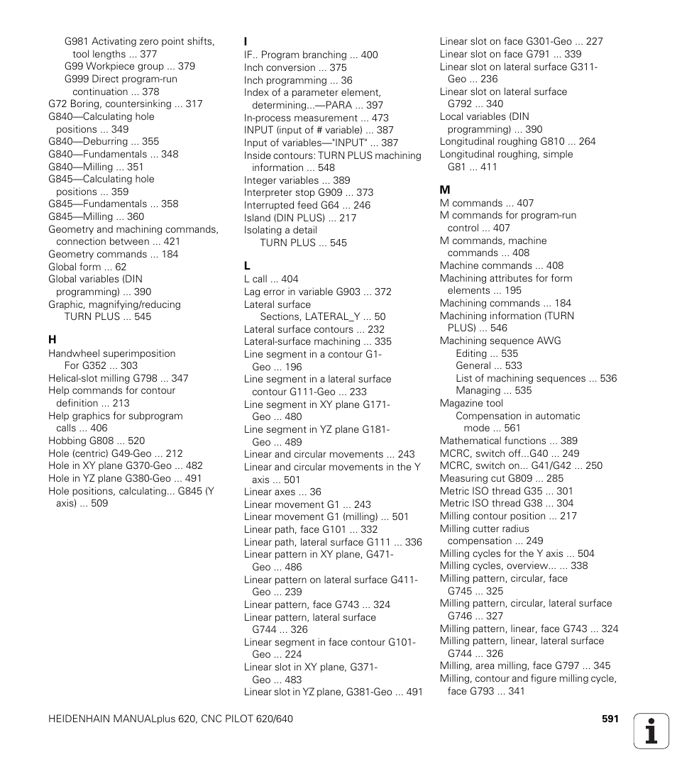 HEIDENHAIN SW 548328-05 DIN Programming User Manual | Page 591 / 598