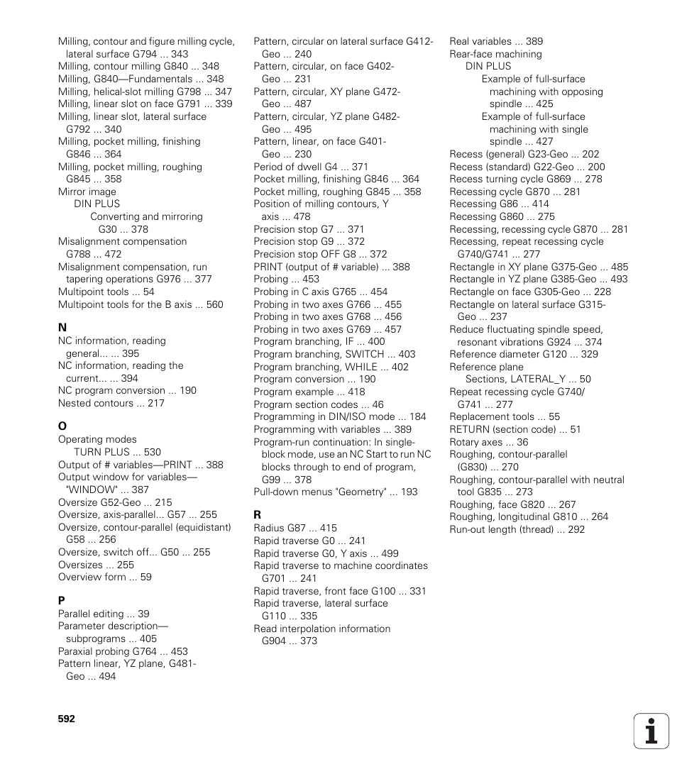 HEIDENHAIN SW 548328-05 DIN Programming User Manual | Page 592 / 598