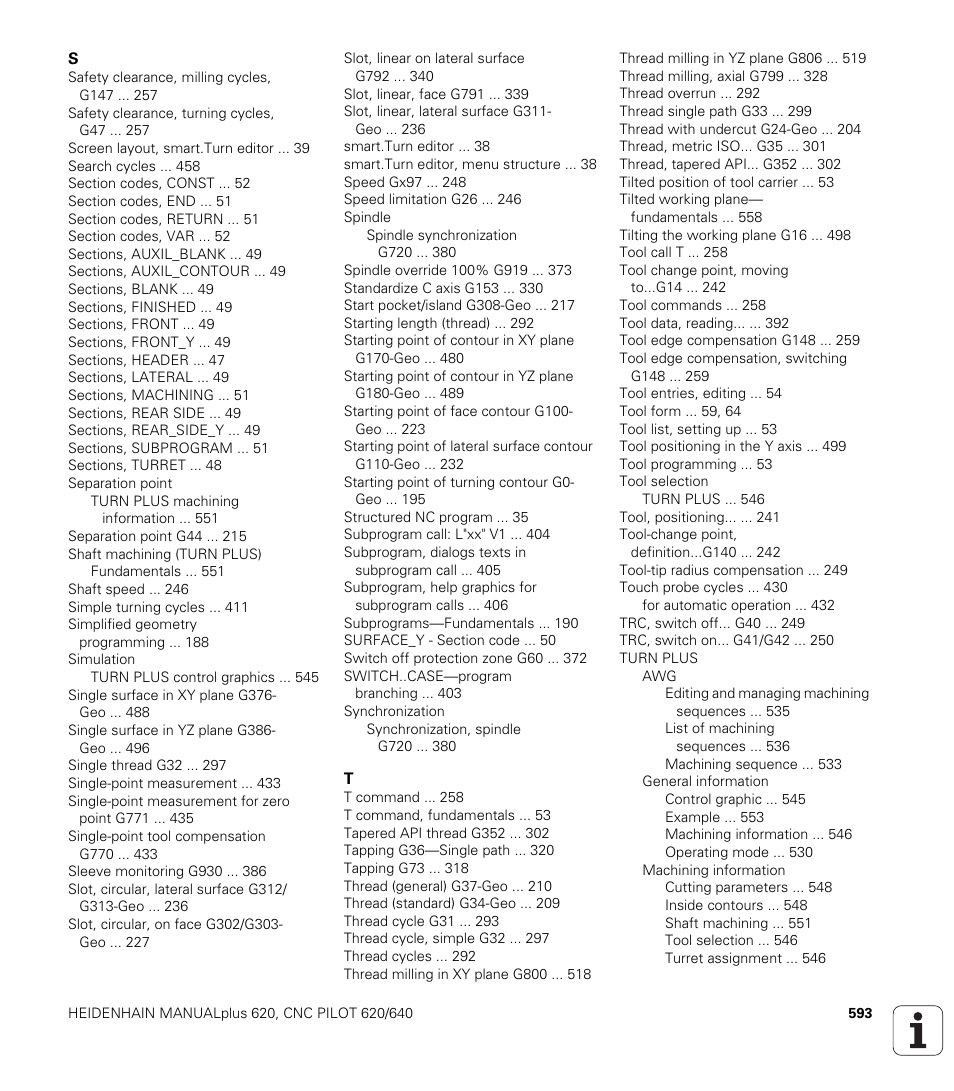 HEIDENHAIN SW 548328-05 DIN Programming User Manual | Page 593 / 598