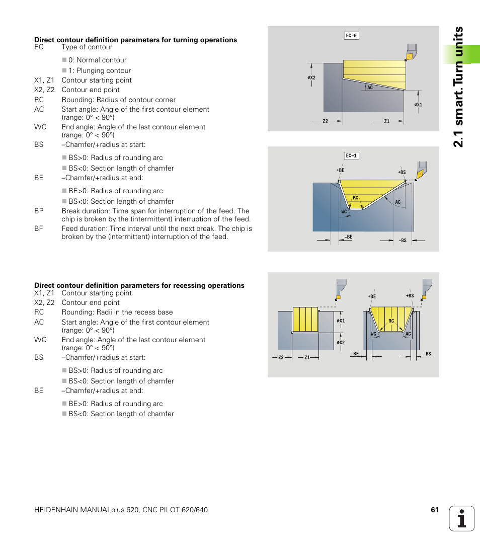 1 smar t.t u rn units | HEIDENHAIN SW 548328-05 DIN Programming User Manual | Page 61 / 598