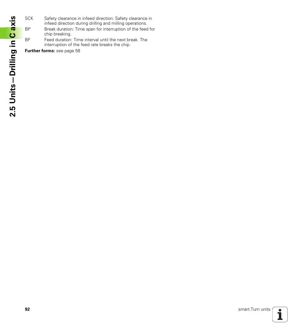 5 units—dr illing in c axis | HEIDENHAIN SW 548328-05 DIN Programming User Manual | Page 92 / 598