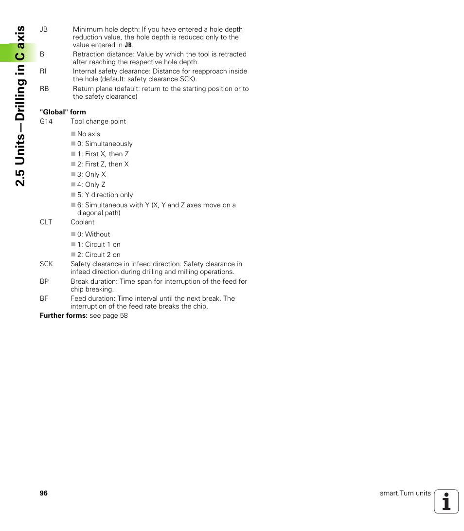 5 units—dr illing in c axis | HEIDENHAIN SW 548328-05 DIN Programming User Manual | Page 96 / 598