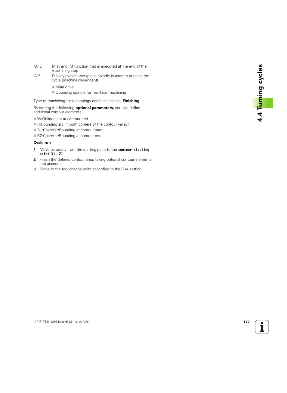 4 t u rn ing cy cles | HEIDENHAIN SW 54843x-02 User Manual | Page 177 / 619