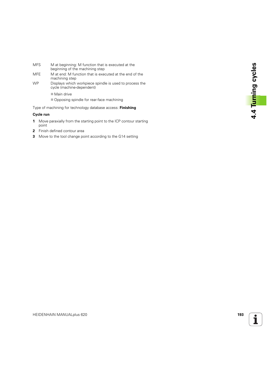 4 t u rn ing cy cles | HEIDENHAIN SW 54843x-02 User Manual | Page 193 / 619