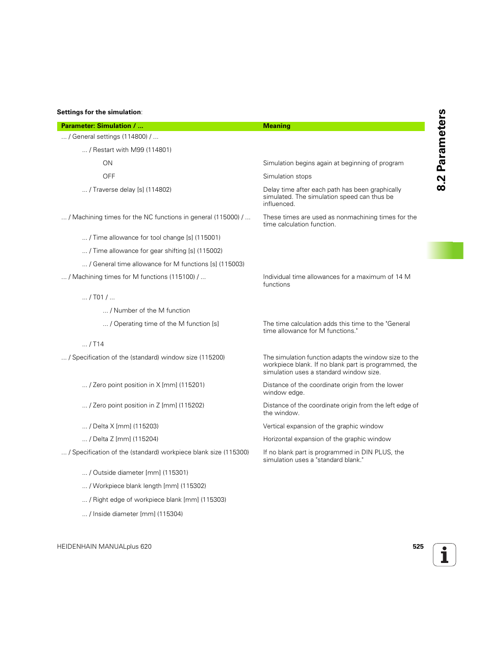 2 p a ra met e rs | HEIDENHAIN SW 54843x-02 User Manual | Page 525 / 619