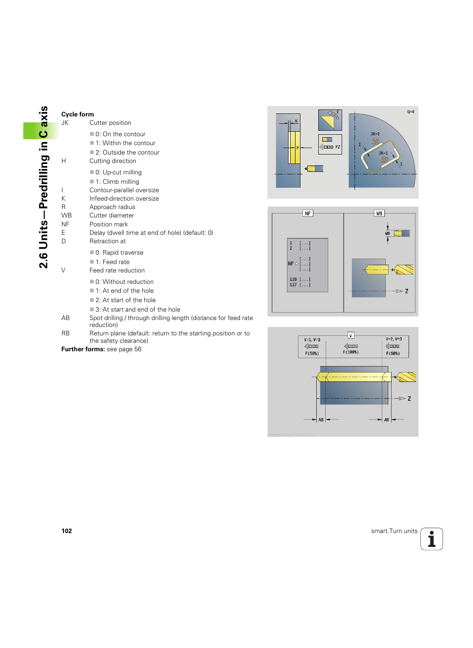 6 units—pr e dr illing in c axis | HEIDENHAIN SW 54843x-02 DIN Programming User Manual | Page 102 / 601