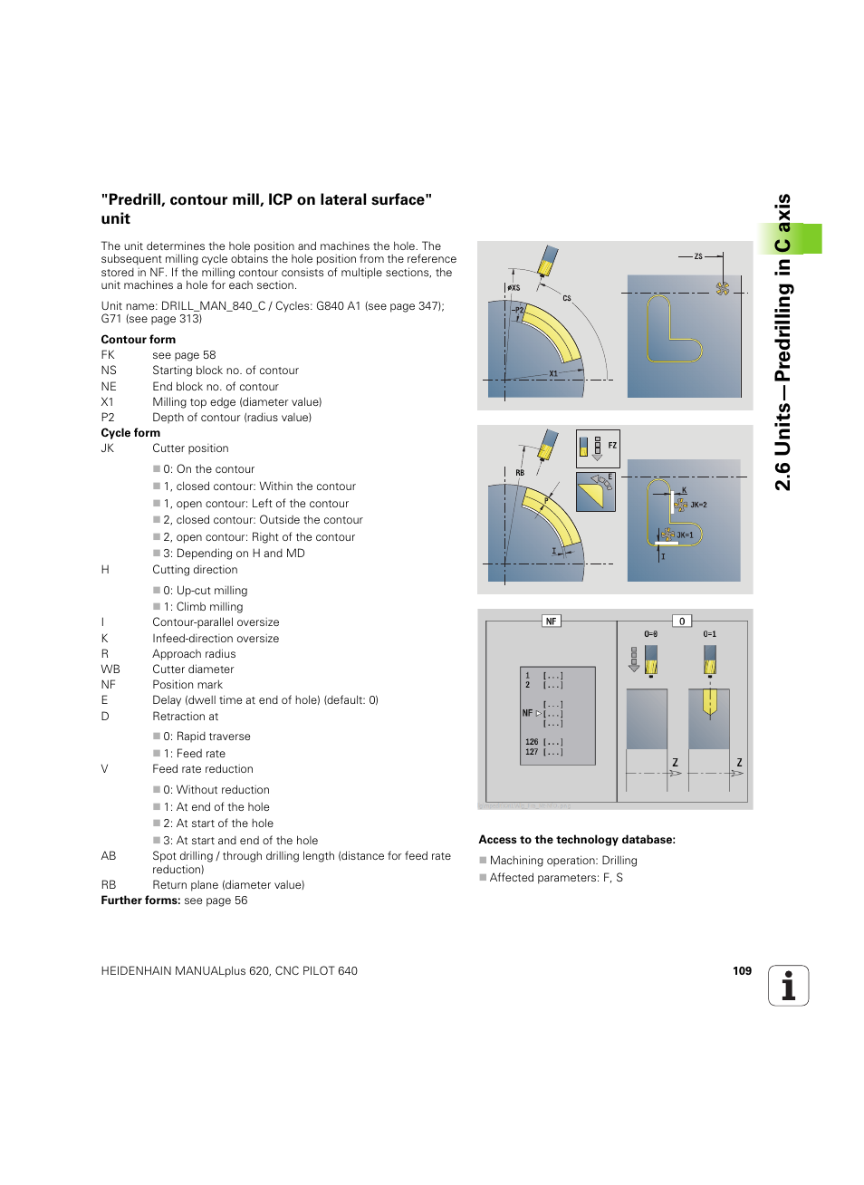6 units—pr e dr illing in c axis | HEIDENHAIN SW 54843x-02 DIN Programming User Manual | Page 109 / 601