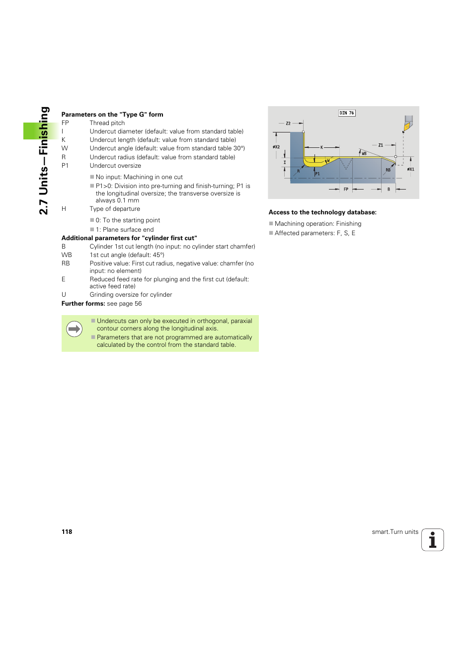 7 units—finishing | HEIDENHAIN SW 54843x-02 DIN Programming User Manual | Page 118 / 601