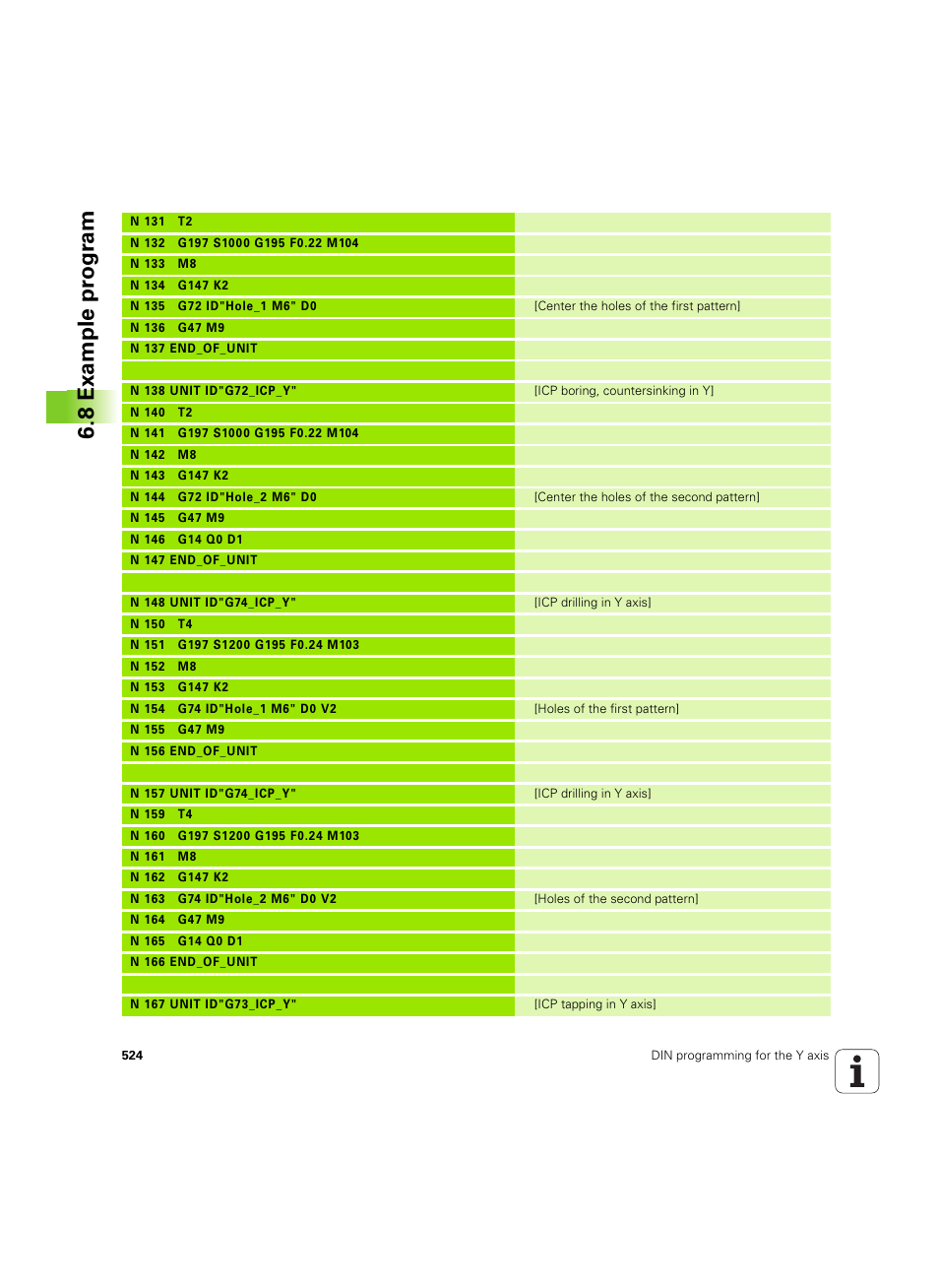 8 example pr ogr am | HEIDENHAIN SW 54843x-02 DIN Programming User Manual | Page 524 / 601
