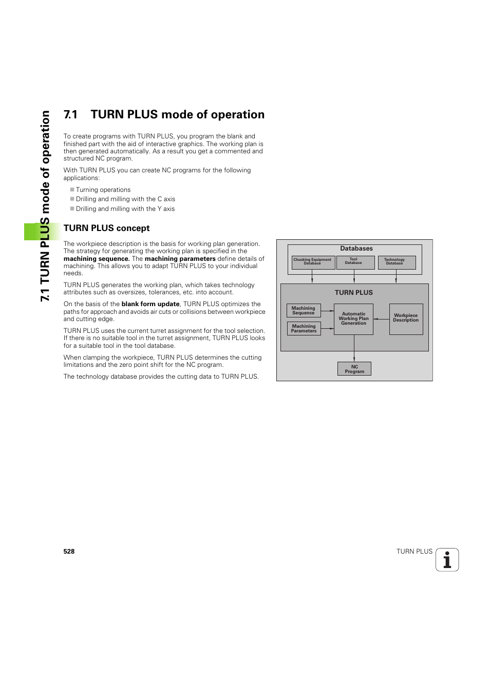 1 turn plus mode of operation, Turn plus concept | HEIDENHAIN SW 54843x-02 DIN Programming User Manual | Page 528 / 601