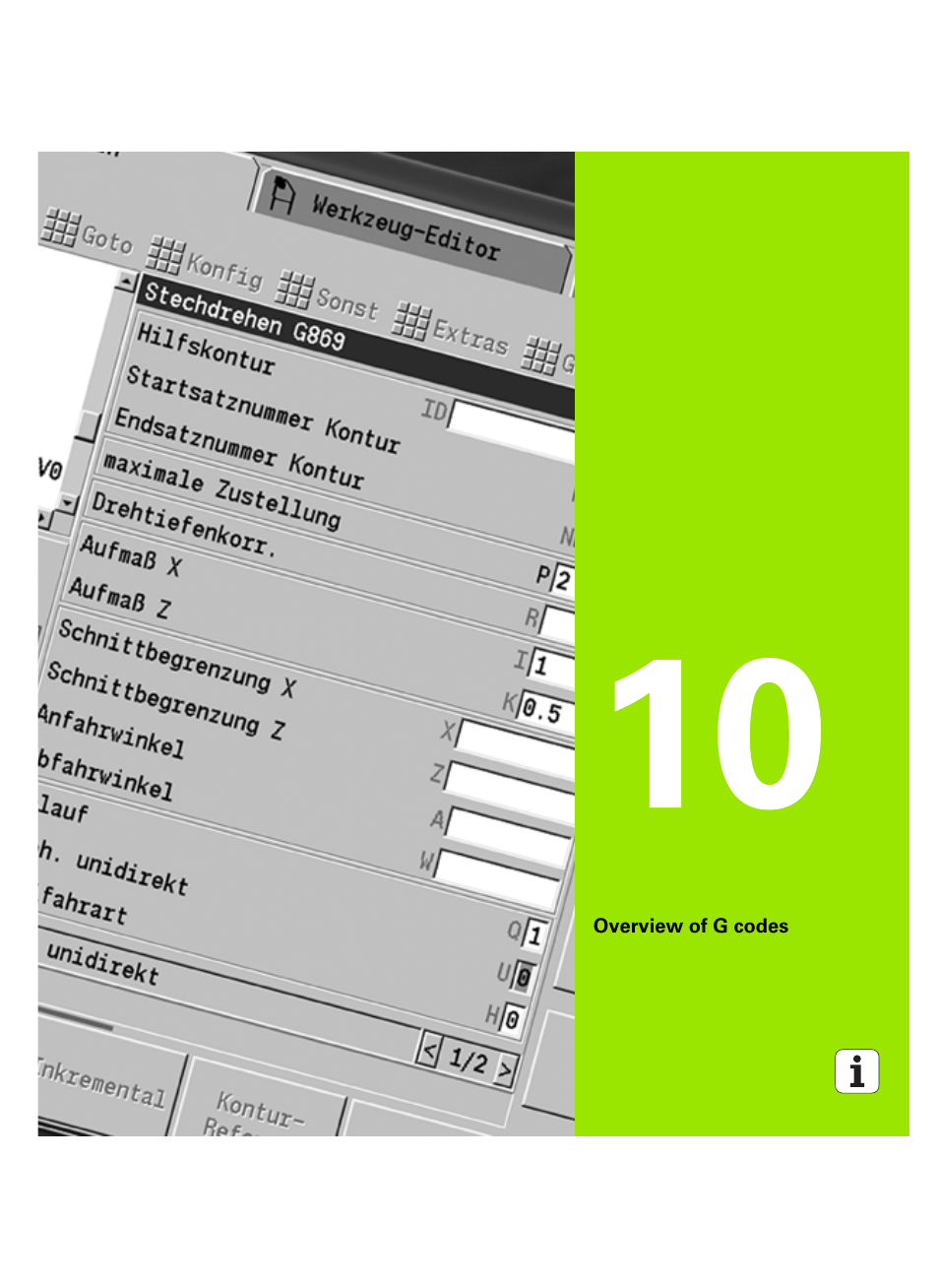 Overview of g codes, 10 overview of g codes | HEIDENHAIN SW 54843x-02 DIN Programming User Manual | Page 581 / 601