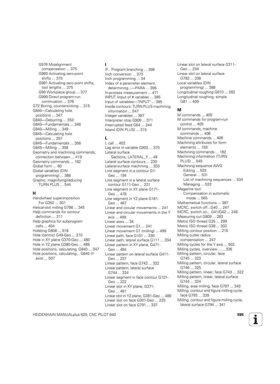 HEIDENHAIN SW 54843x-02 DIN Programming User Manual | Page 595 / 601