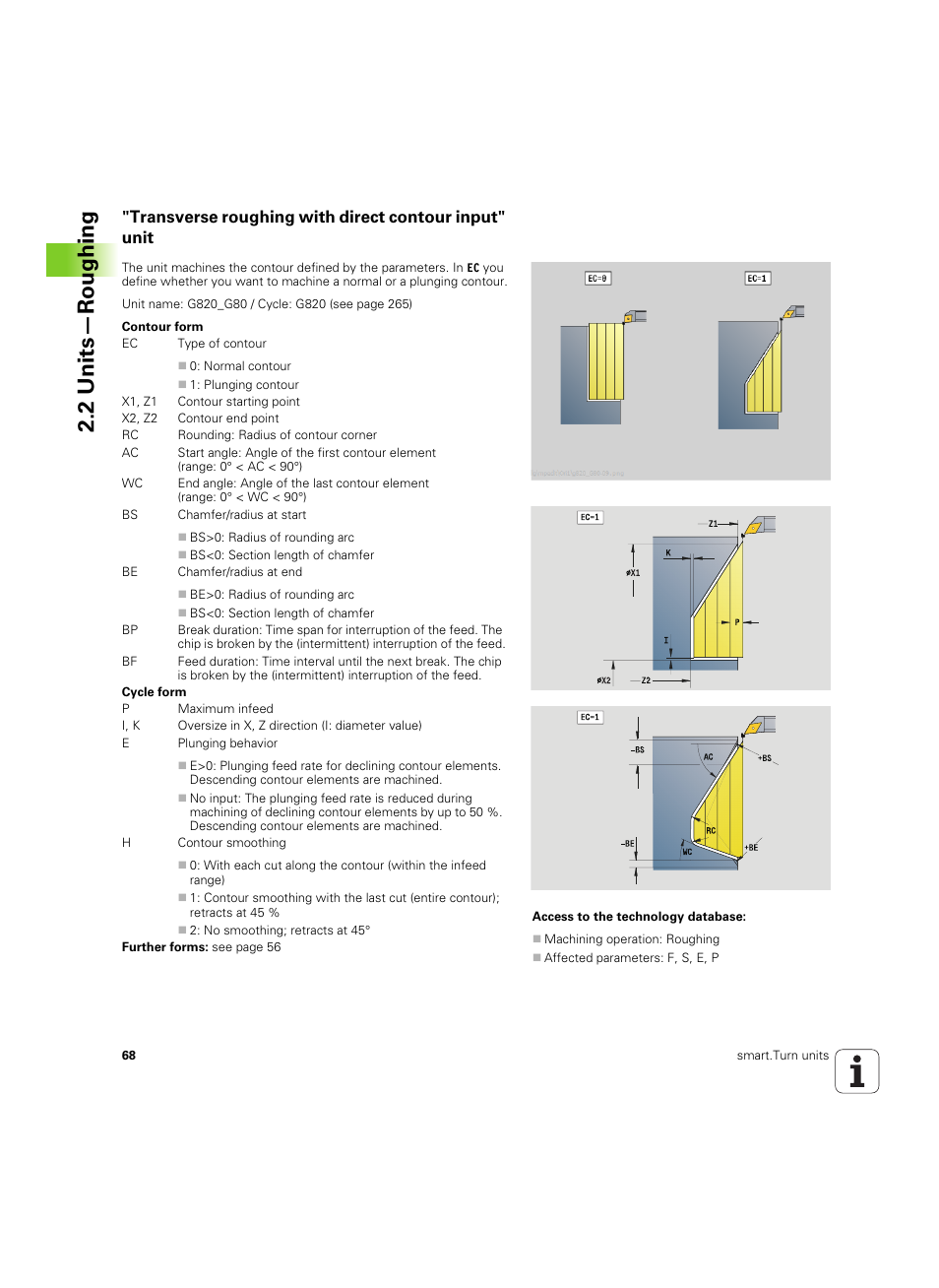 2 units—roughing | HEIDENHAIN SW 54843x-02 DIN Programming User Manual | Page 68 / 601