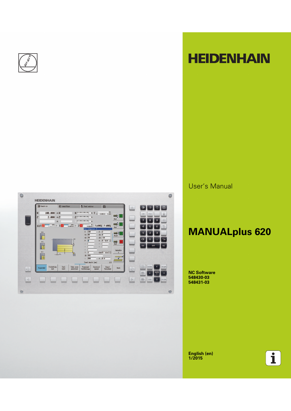 HEIDENHAIN SW 54843x-03 User Manual | 656 pages