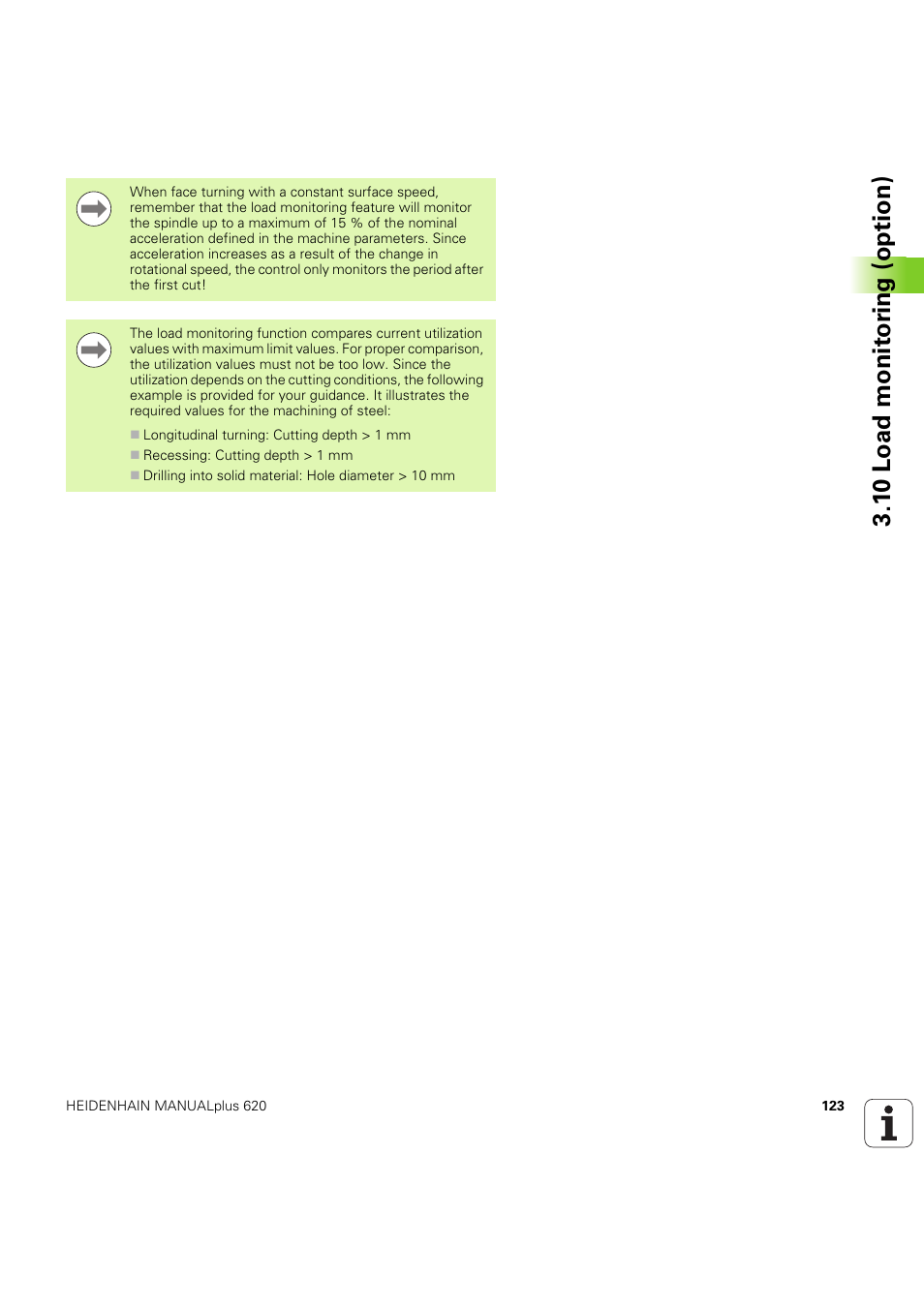 1 0 load monit o ri ng (option) | HEIDENHAIN SW 54843x-03 User Manual | Page 123 / 656