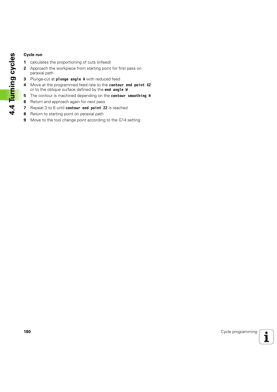 4 t u rn ing cy cles | HEIDENHAIN SW 54843x-03 User Manual | Page 180 / 656