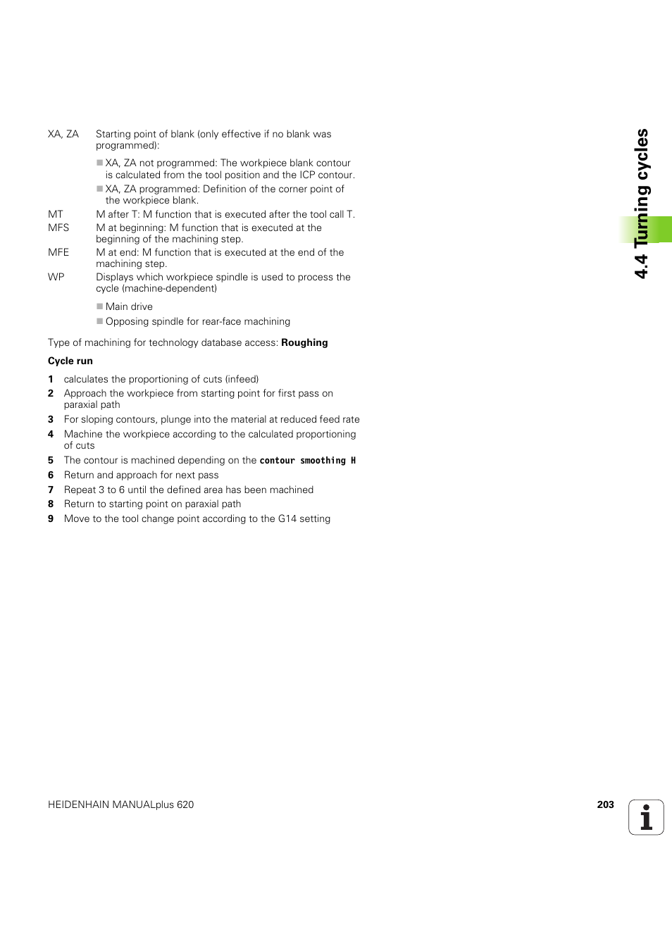 4 t u rn ing cy cles | HEIDENHAIN SW 54843x-03 User Manual | Page 203 / 656