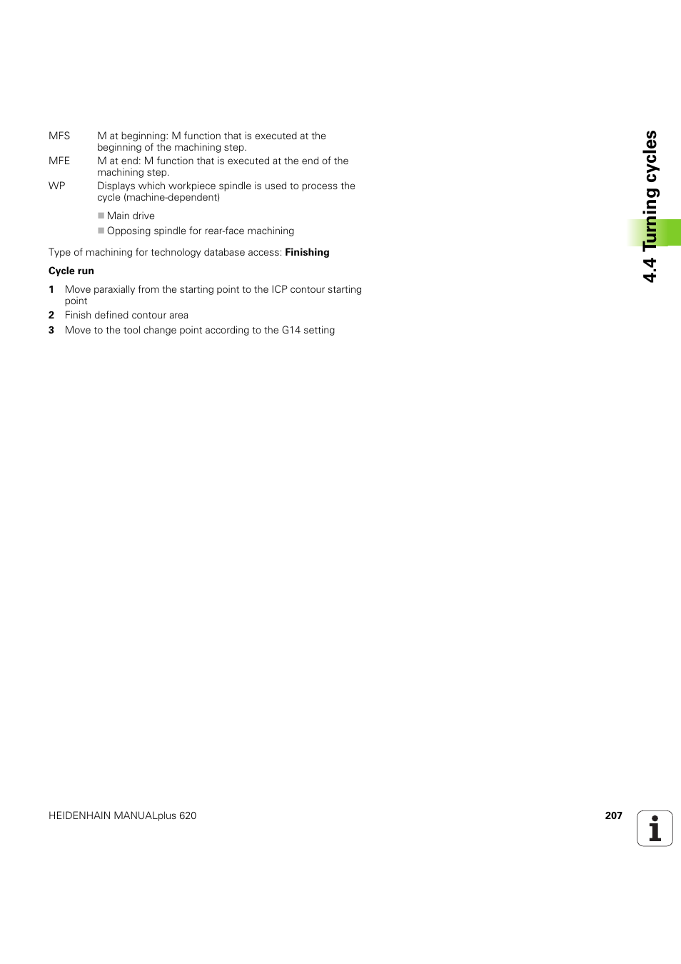 4 t u rn ing cy cles | HEIDENHAIN SW 54843x-03 User Manual | Page 207 / 656