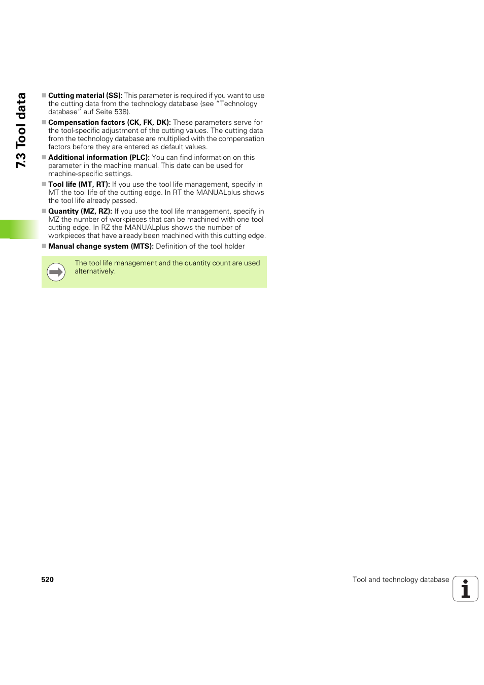 3 t ool data | HEIDENHAIN SW 54843x-03 User Manual | Page 520 / 656