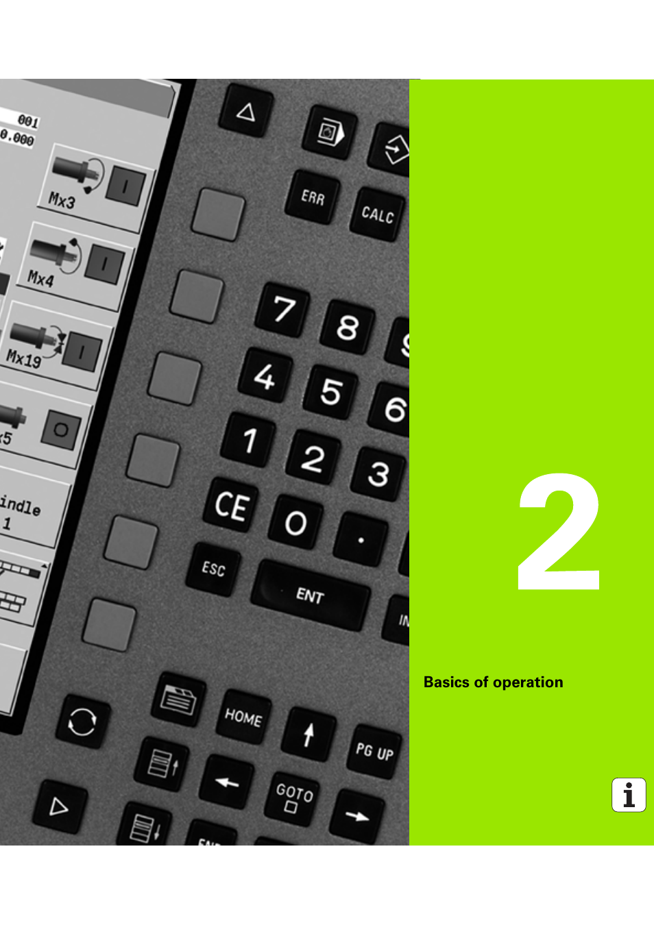 Basics of operation, 2 basics of operation | HEIDENHAIN SW 54843x-03 User Manual | Page 53 / 656