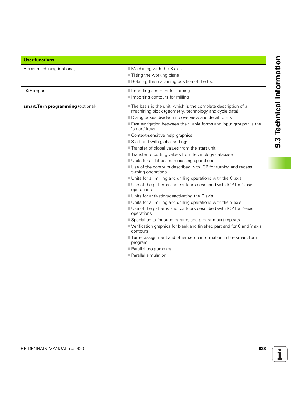3 t e c hnical inf o rm ation | HEIDENHAIN SW 54843x-03 User Manual | Page 623 / 656