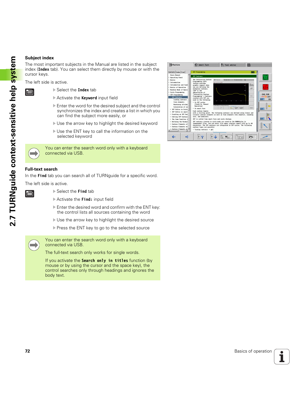 7 turnguide cont ext-sensitiv e help syst em | HEIDENHAIN SW 54843x-03 User Manual | Page 72 / 656