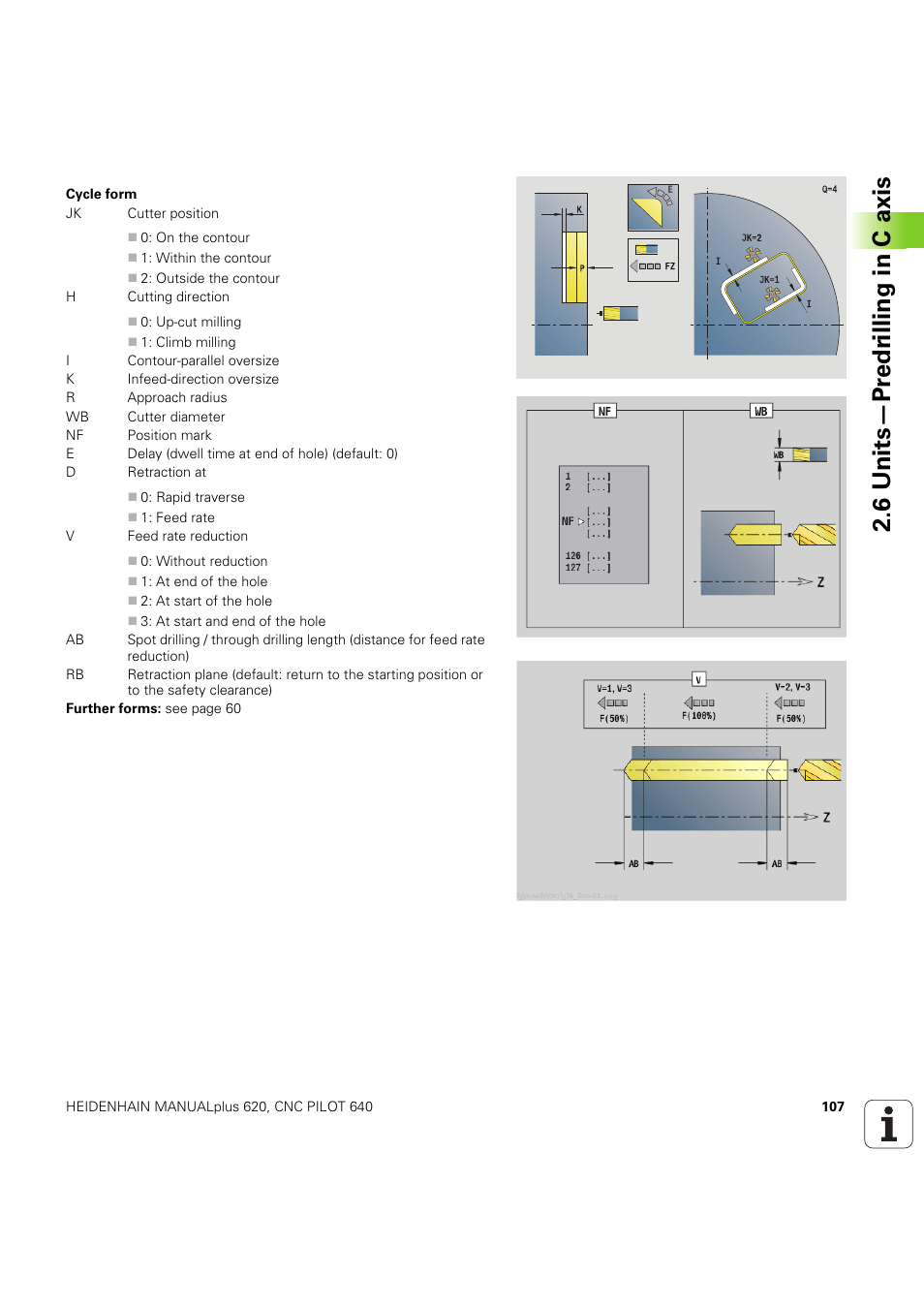 6 units—pr e dr illing in c axis | HEIDENHAIN SW 54843x-03 DIN Programming User Manual | Page 107 / 622