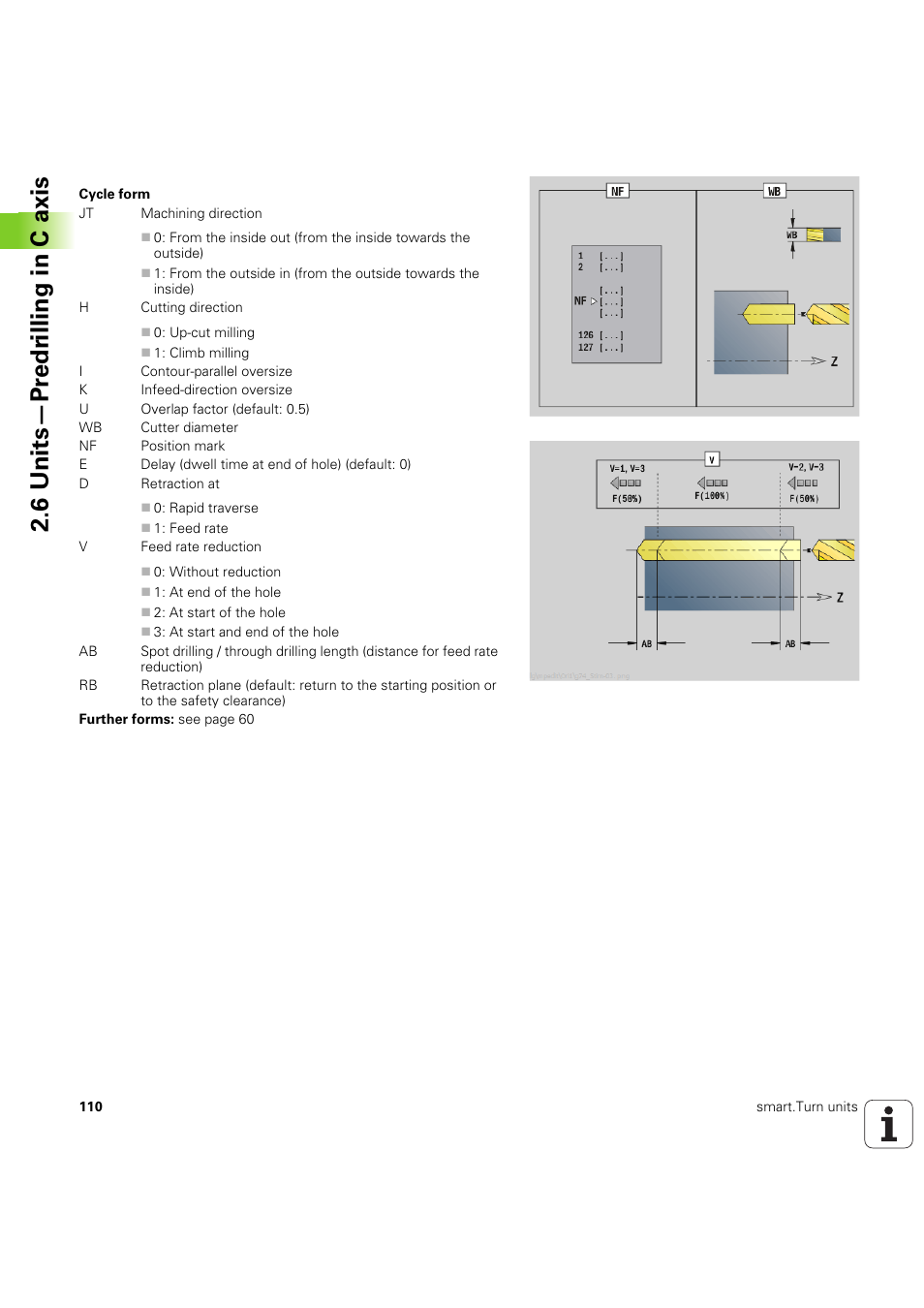 6 units—pr e dr illing in c axis | HEIDENHAIN SW 54843x-03 DIN Programming User Manual | Page 110 / 622