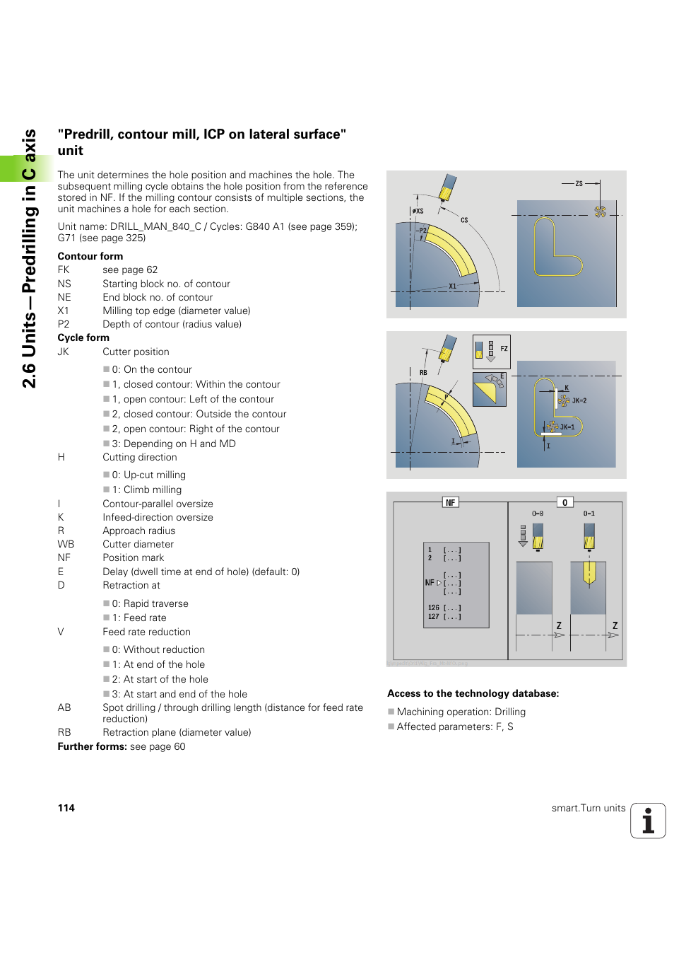 6 units—pr e dr illing in c axis | HEIDENHAIN SW 54843x-03 DIN Programming User Manual | Page 114 / 622