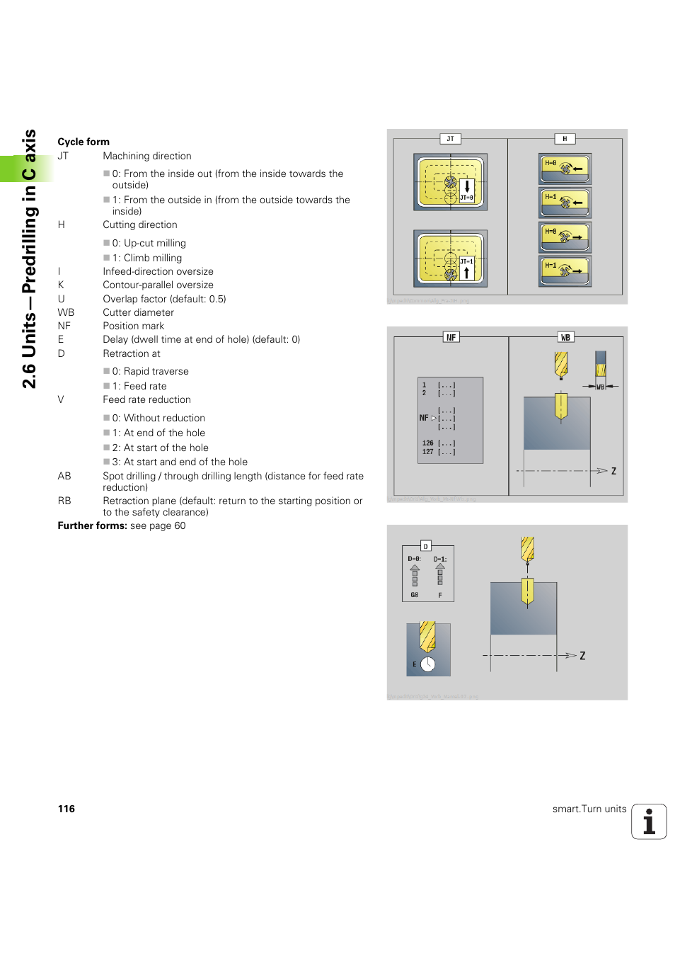 6 units—pr e dr illing in c axis | HEIDENHAIN SW 54843x-03 DIN Programming User Manual | Page 116 / 622