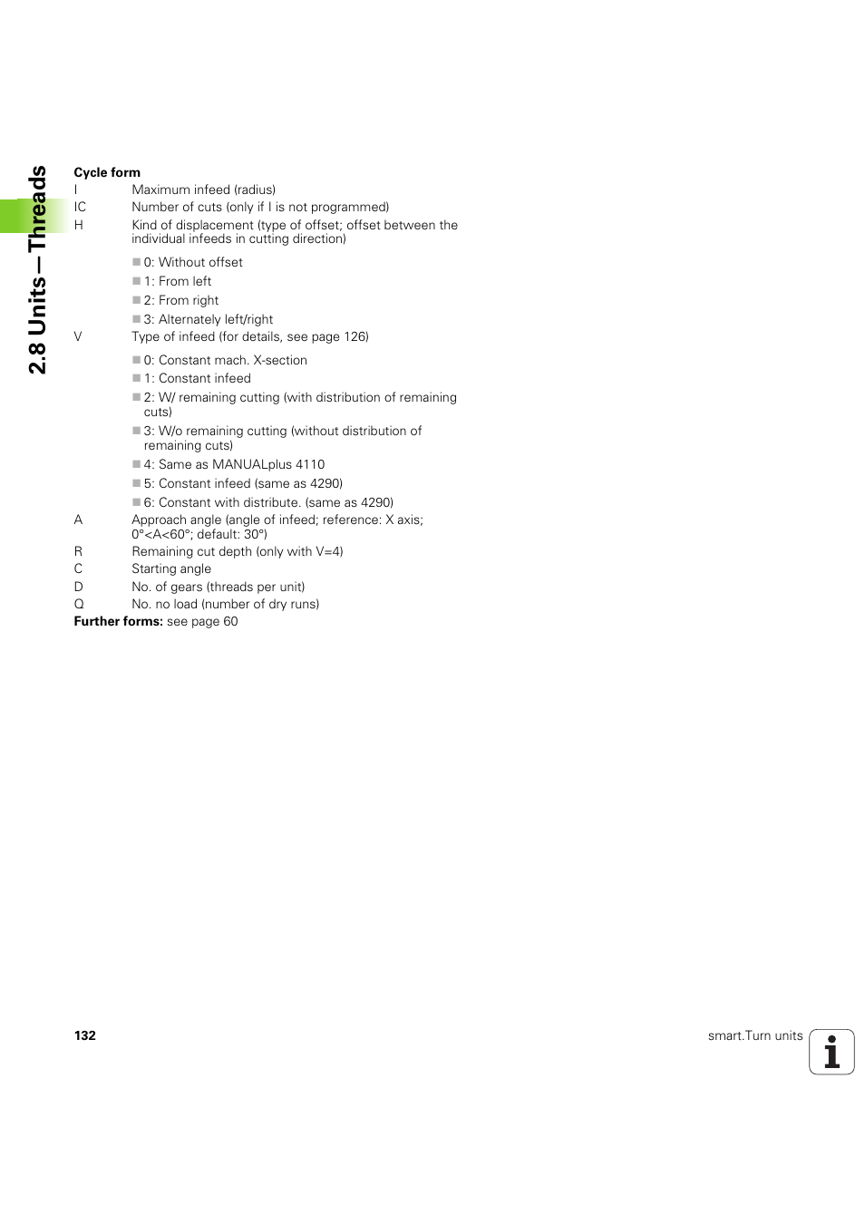 8 units—thr eads | HEIDENHAIN SW 54843x-03 DIN Programming User Manual | Page 132 / 622