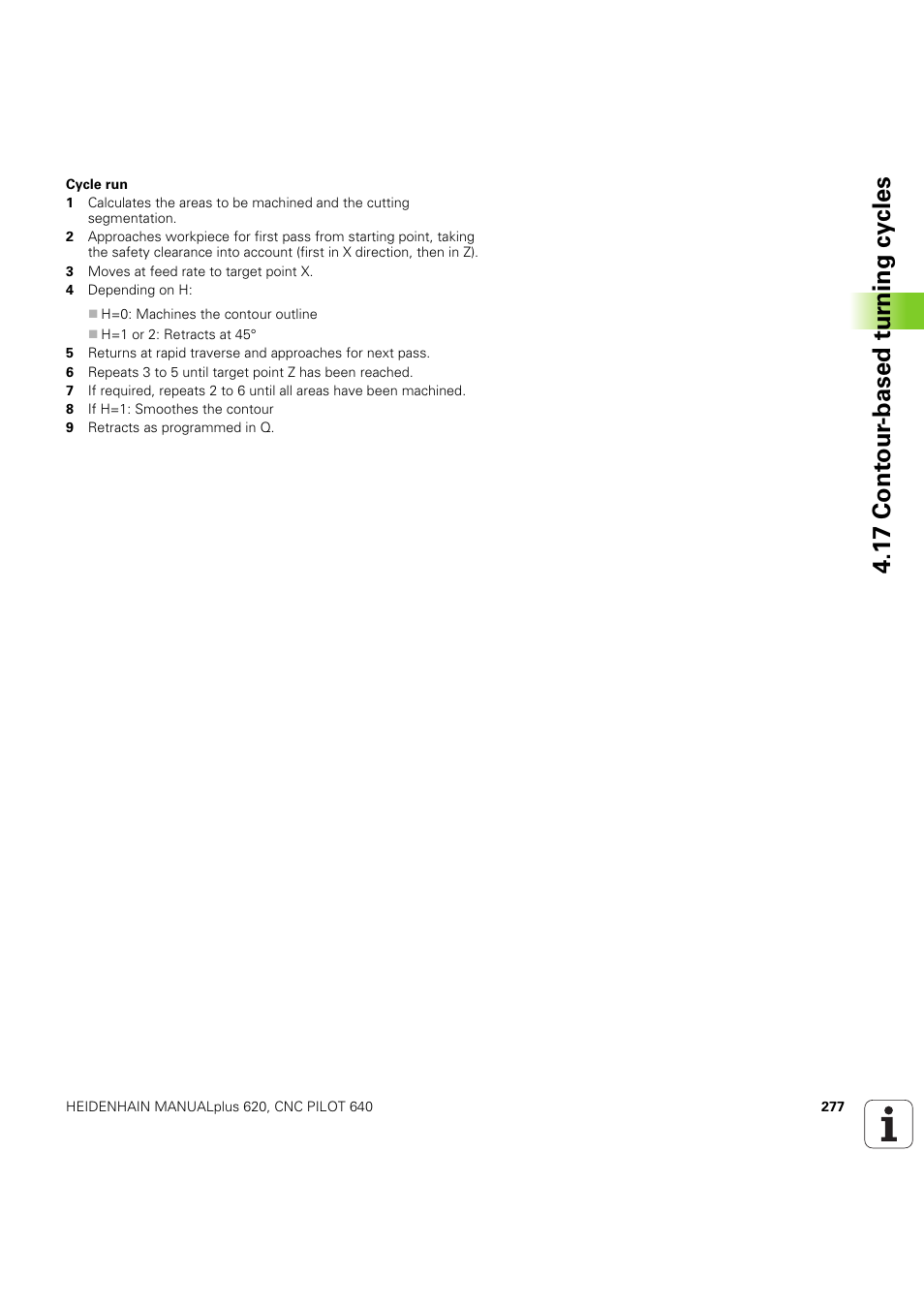 1 7 cont our -based t u rn ing cy cles | HEIDENHAIN SW 54843x-03 DIN Programming User Manual | Page 277 / 622