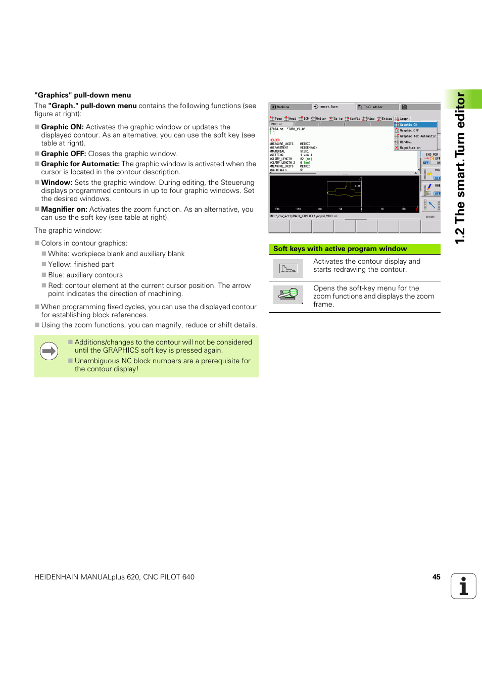 2 the smar t.t u rn edit or | HEIDENHAIN SW 54843x-03 DIN Programming User Manual | Page 45 / 622