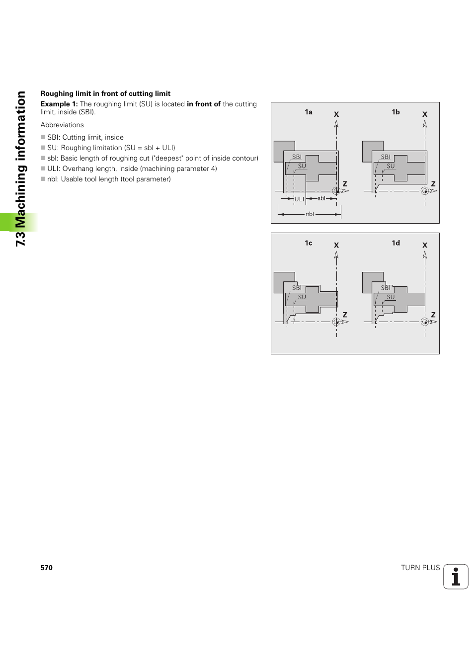 3 mac h ining inf o rm ation | HEIDENHAIN SW 54843x-03 DIN Programming User Manual | Page 570 / 622