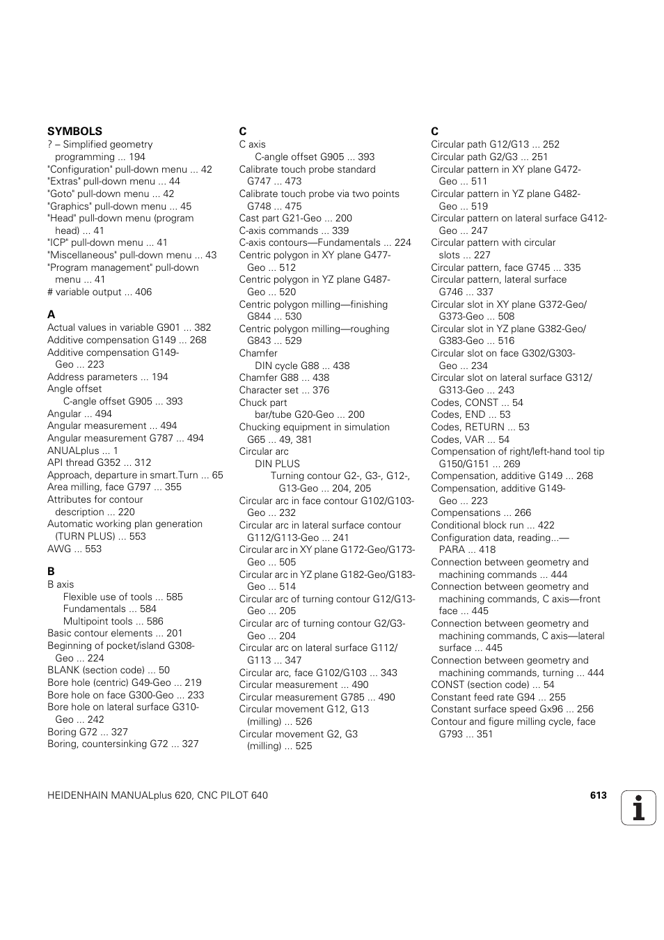 HEIDENHAIN SW 54843x-03 DIN Programming User Manual | Page 613 / 622
