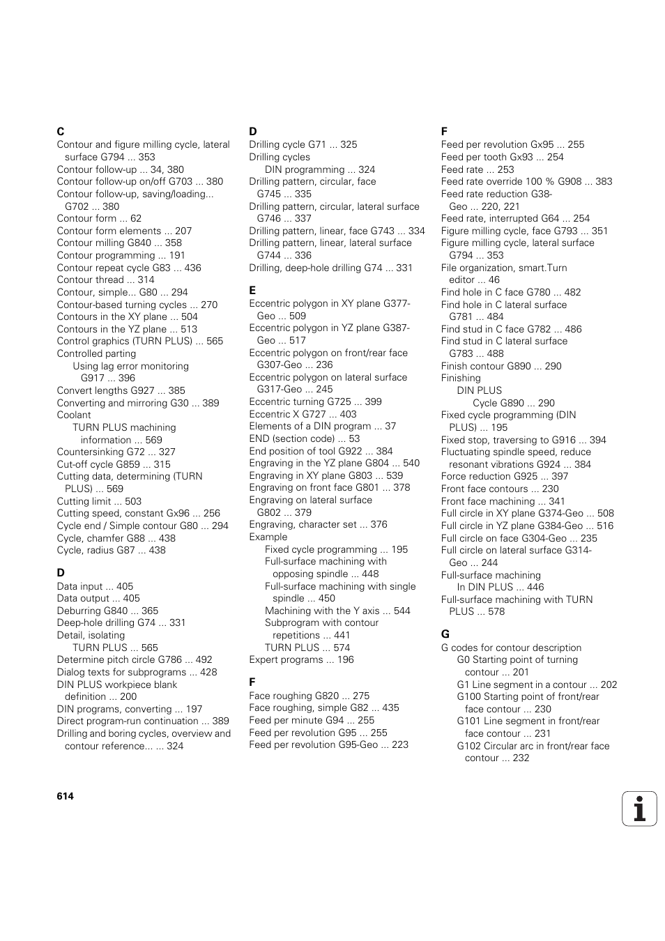HEIDENHAIN SW 54843x-03 DIN Programming User Manual | Page 614 / 622