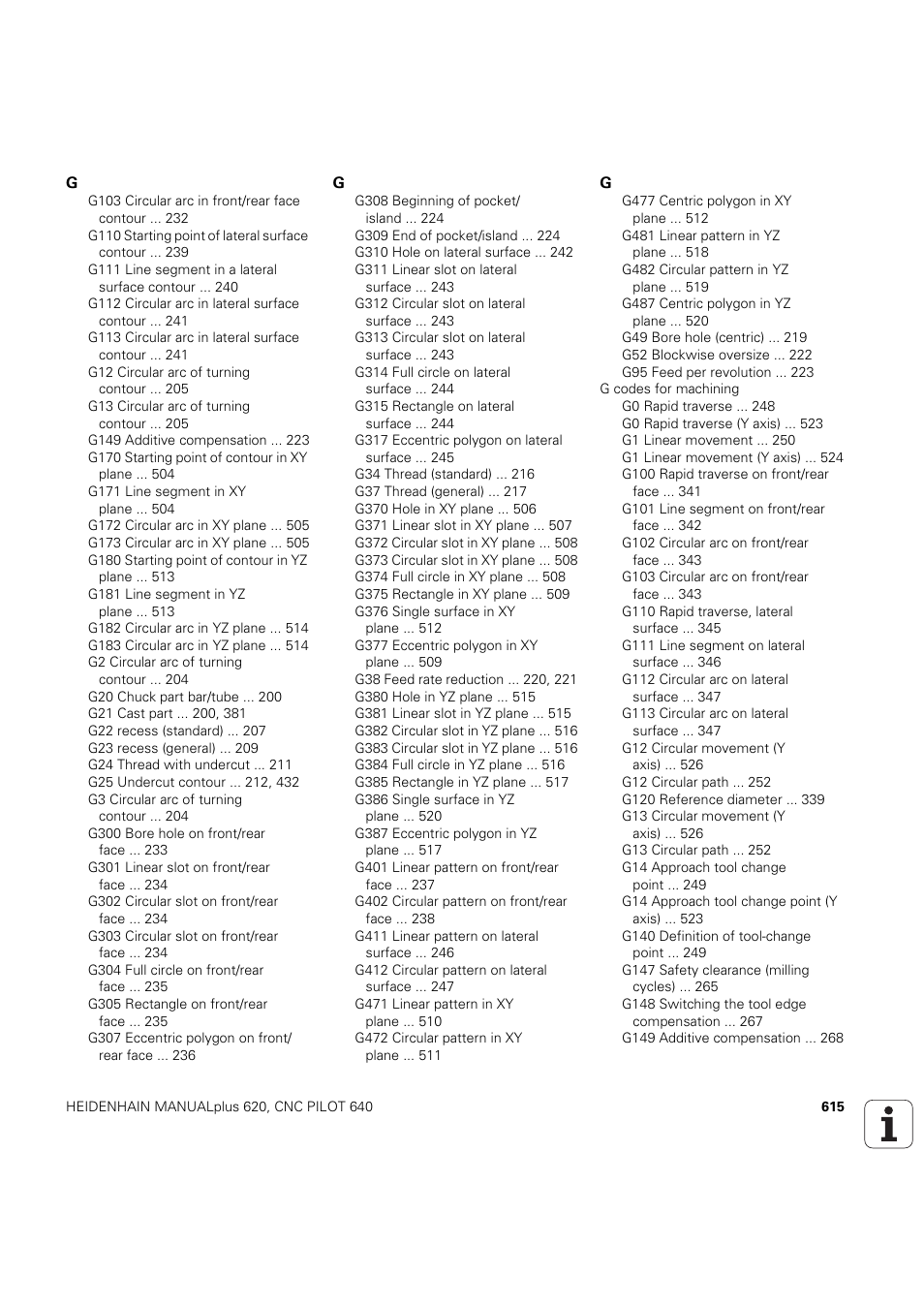 HEIDENHAIN SW 54843x-03 DIN Programming User Manual | Page 615 / 622