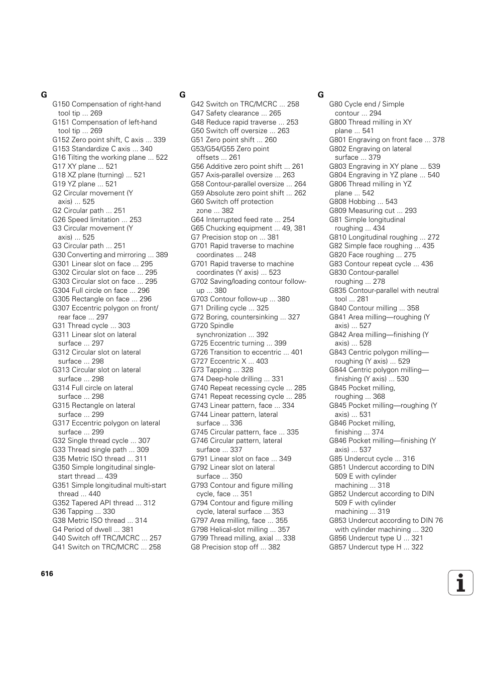 HEIDENHAIN SW 54843x-03 DIN Programming User Manual | Page 616 / 622