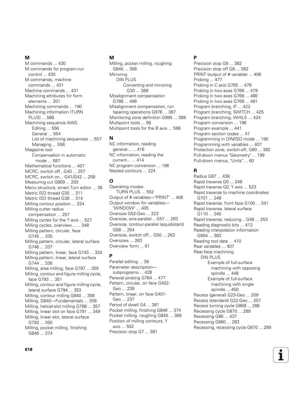 HEIDENHAIN SW 54843x-03 DIN Programming User Manual | Page 618 / 622
