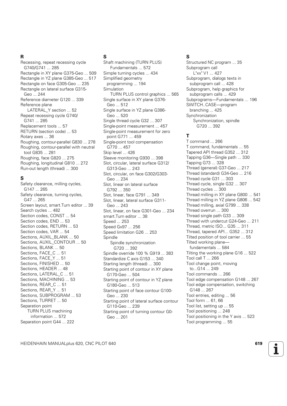 HEIDENHAIN SW 54843x-03 DIN Programming User Manual | Page 619 / 622