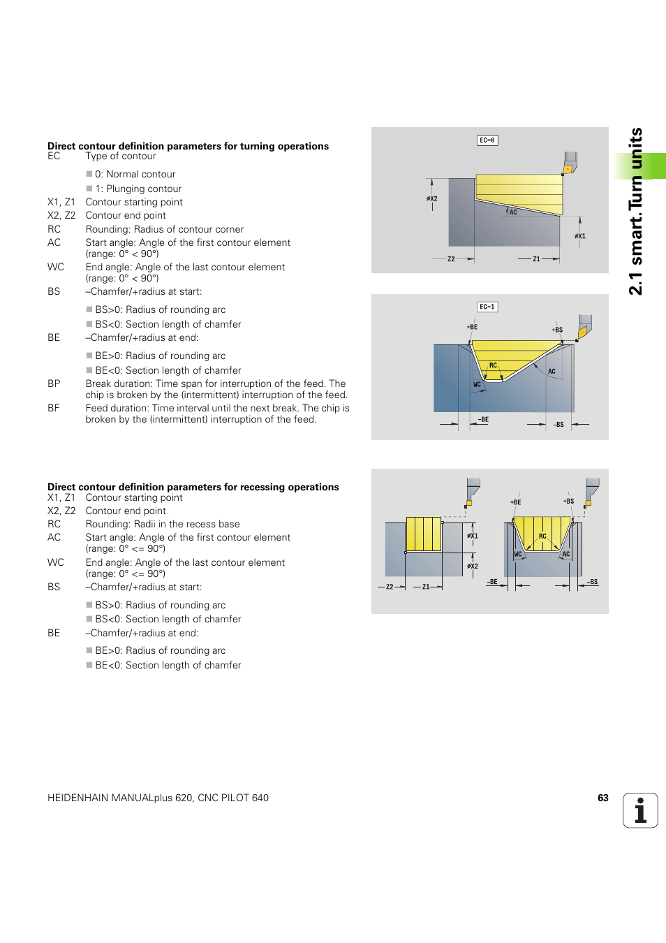 1 smar t.t u rn units | HEIDENHAIN SW 54843x-03 DIN Programming User Manual | Page 63 / 622