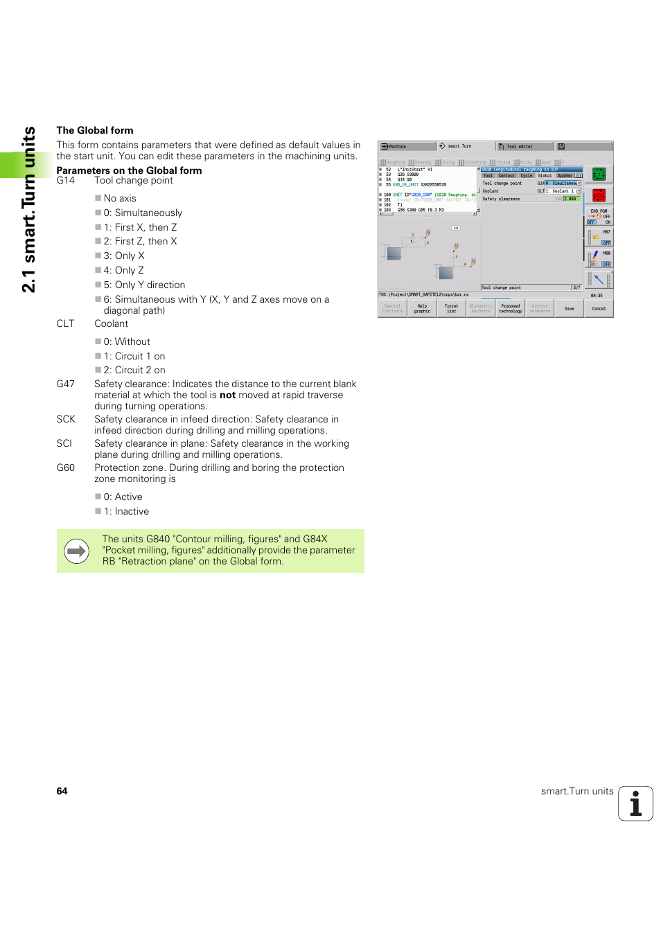 1 smar t.t u rn units | HEIDENHAIN SW 54843x-03 DIN Programming User Manual | Page 64 / 622