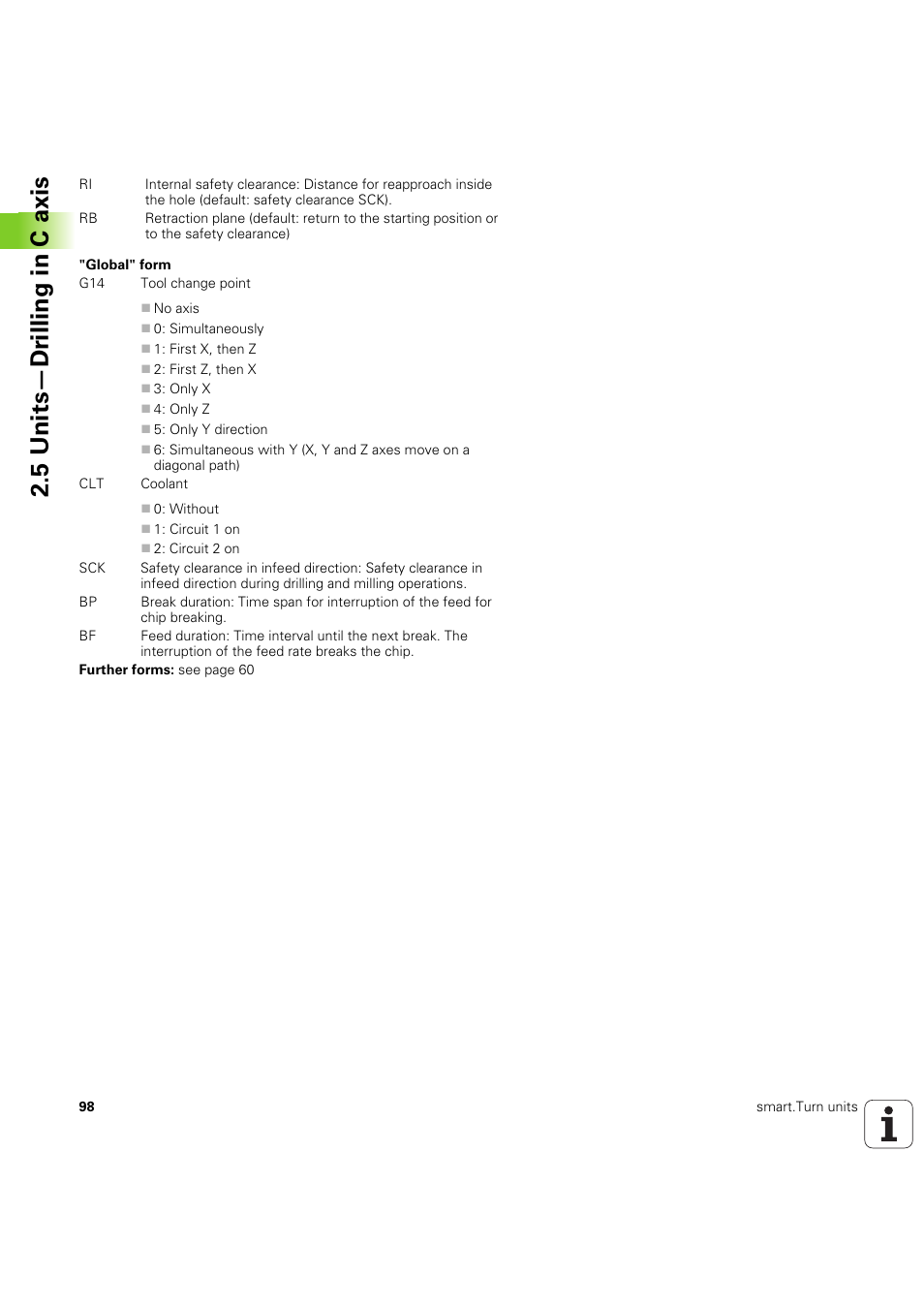 5 units—dr illing in c axis | HEIDENHAIN SW 54843x-03 DIN Programming User Manual | Page 98 / 622