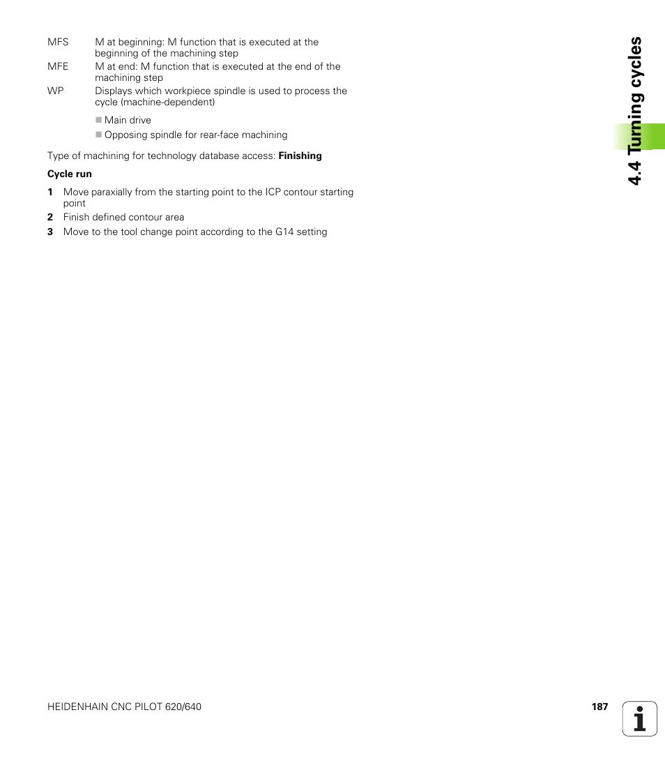 4 t u rn ing cy cles | HEIDENHAIN SW 688945-03 User Manual | Page 187 / 599