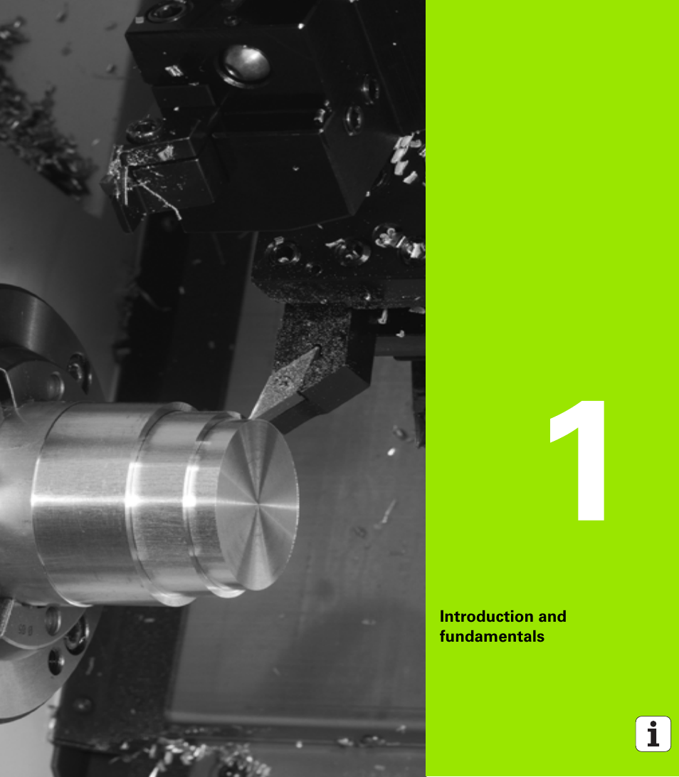 Introduction and fundamentals, 1 introduction and fundamentals | HEIDENHAIN SW 688945-03 User Manual | Page 33 / 599