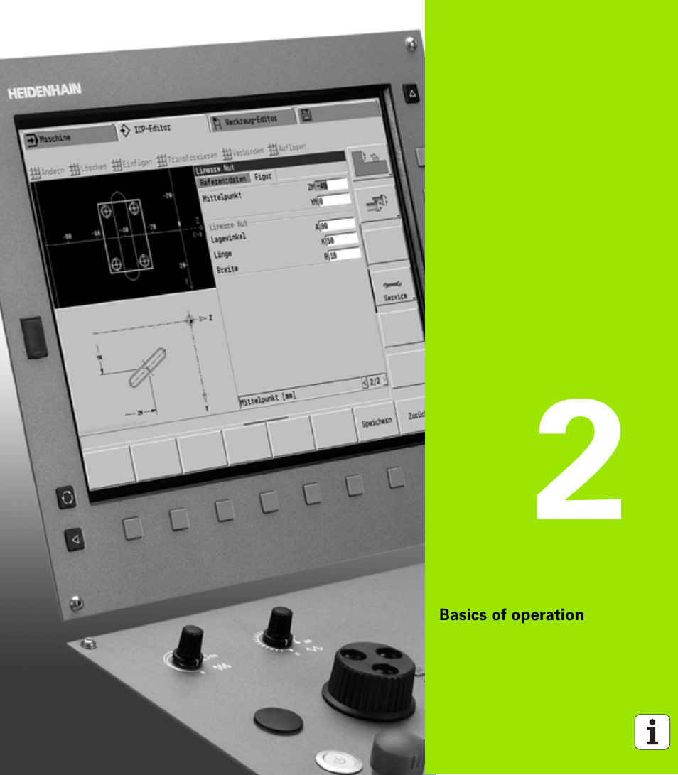 Basics of operation, 2 basics of operation | HEIDENHAIN SW 688945-03 User Manual | Page 49 / 599