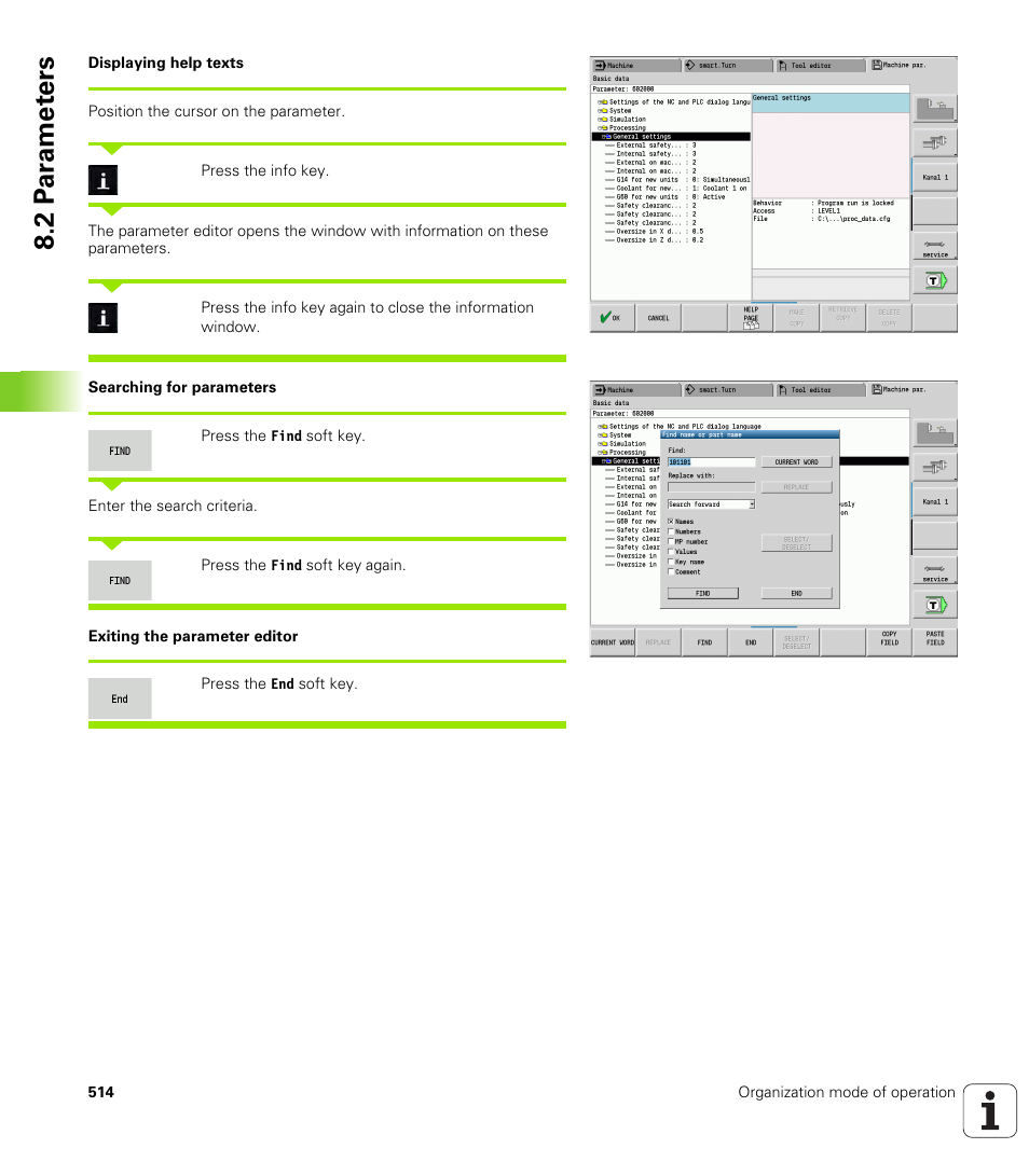2 p a ra met e rs | HEIDENHAIN SW 688945-03 User Manual | Page 514 / 599